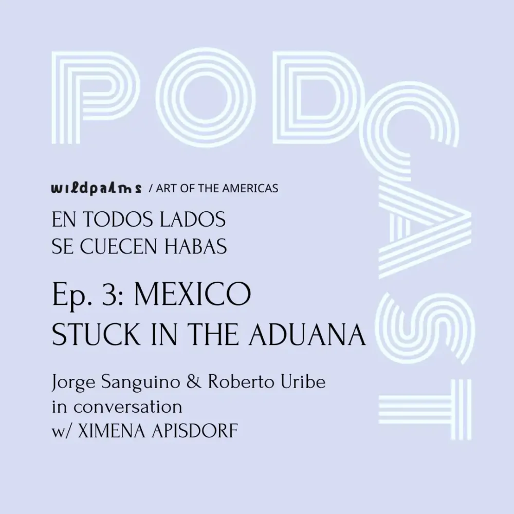 Jorge Sanguino podcast about Mexico contemporary arte